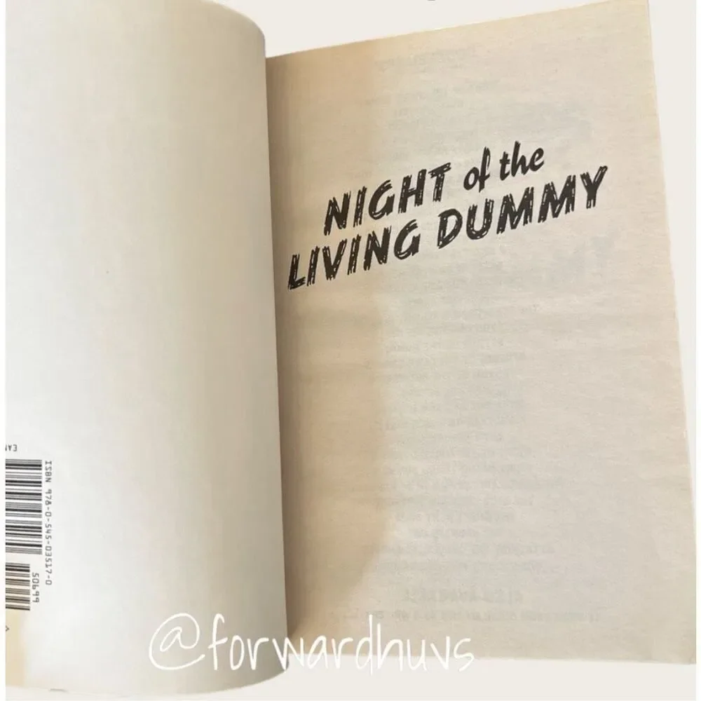Goosebumps | R.L. Stine | Night of the Living Dummy | 2008